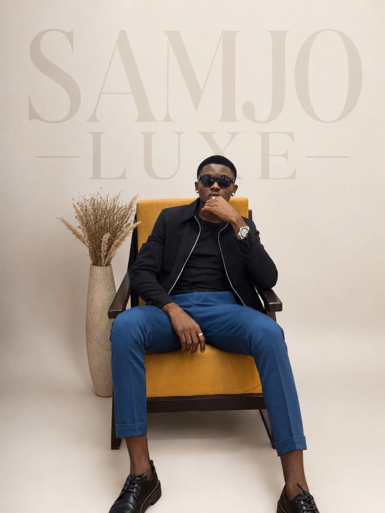 Founder Samuel Joseph brand portrait SAMJO LUXE Lagos